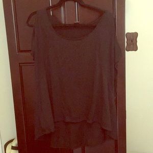 Free people cold shoulder tunic